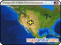 Denise Elliott State Farm Insurance satellite map
