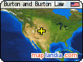 Burton and Burton Law satellite map