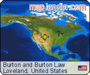 Burton and Burton Law satellite map