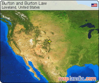 Burton and Burton Law satellite map