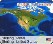 Sterling Dental satellite map