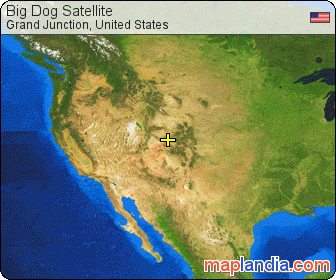Big Dog Satellite satellite map