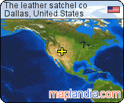 The leather satchel co satellite map