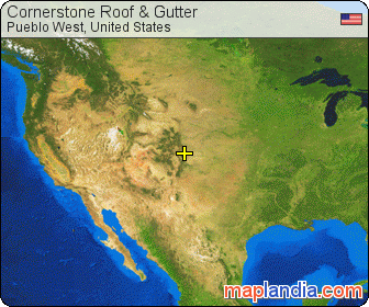 Cornerstone Roof & Gutter satellite map