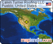 Calvin Turner Roofing LLC satellite map