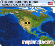 Erica Stevens State Farm Insurance satellite map
