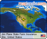 Jim Plane State Farm Insurance satellite map