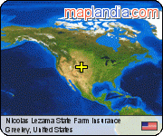 Nicolas Lezama State Farm Insurance satellite map