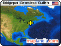 Bridgeport Seamless Gutters satellite map