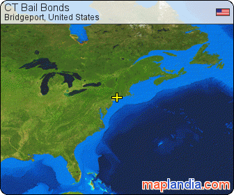 CT Bail Bonds satellite map