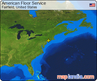 American Floor Service satellite map