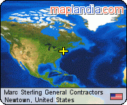 Marc Sterling General Contractors satellite map