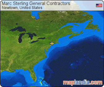 Marc Sterling General Contractors satellite map