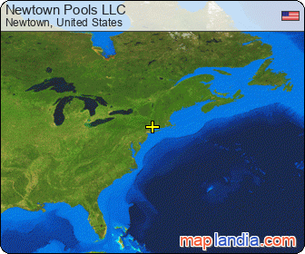 Newtown Pools LLC satellite map