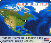 Putnam Plumbing & Heating Inc satellite map