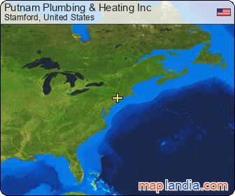 Putnam Plumbing & Heating Inc satellite map