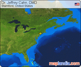 Dr. Jeffrey Cahn, DMD satellite map