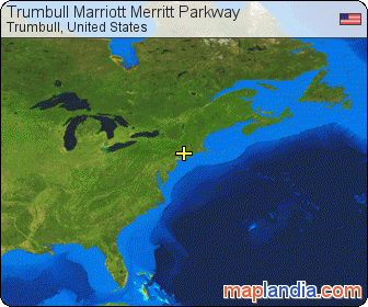 Trumbull Marriott Merritt Parkway satellite map