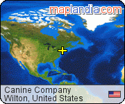 Canine Company satellite map