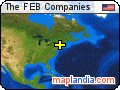 The FEB Companies satellite map