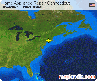Home Appliance Repair Connecticut satellite map