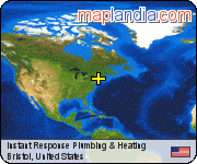 Instant Response Plumbing & Heating satellite map