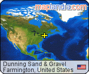 Dunning Sand & Gravel satellite map