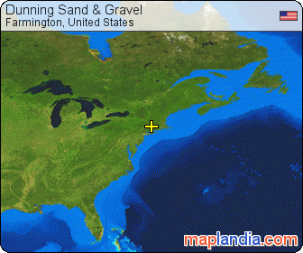 Dunning Sand & Gravel satellite map