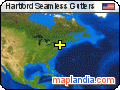 Hartford Seamless Gutters satellite map