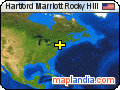 Hartford Marriott Rocky Hill satellite map