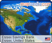 Essex Savings Bank satellite map