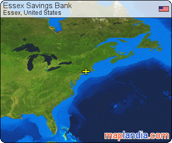 Essex Savings Bank satellite map