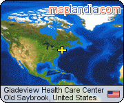 Gladeview Health Care Center satellite map
