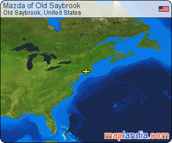 Mazda of Old Saybrook satellite map