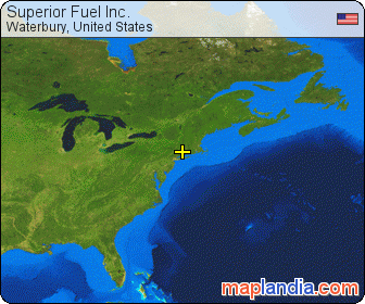 Superior Fuel Inc. satellite map