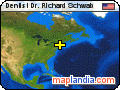 Dentist Dr. Richard Schwab satellite map