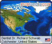 Dentist Dr. Richard Schwab satellite map