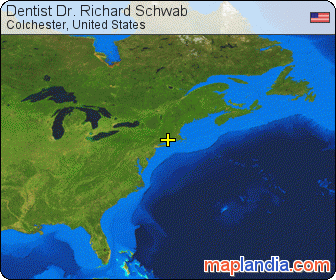 Dentist Dr. Richard Schwab satellite map