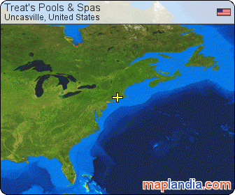 Treat's Pools & Spas satellite map