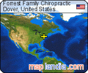Forrest Family Chiropractic satellite map