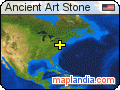 Ancient Art Stone satellite map