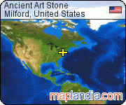 Ancient Art Stone satellite map