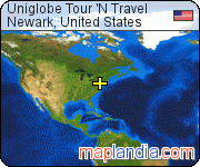 Uniglobe Tour 'N Travel satellite map