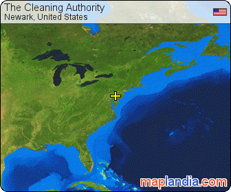 The Cleaning Authority satellite map
