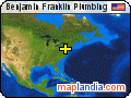 Benjamin Franklin Plumbing satellite map