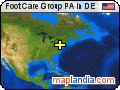 Foot Care Group PA In DE satellite map