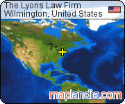 The Lyons Law Firm satellite map