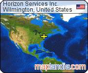 Horizon Services Inc. satellite map