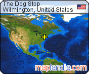 The Dog Stop satellite map