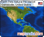 Earth Pets Natural Pet Market satellite map